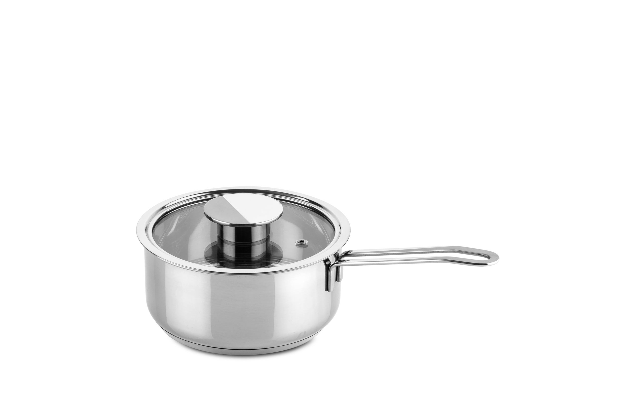 Deep Casserole 1 Handle W/Glass Lid