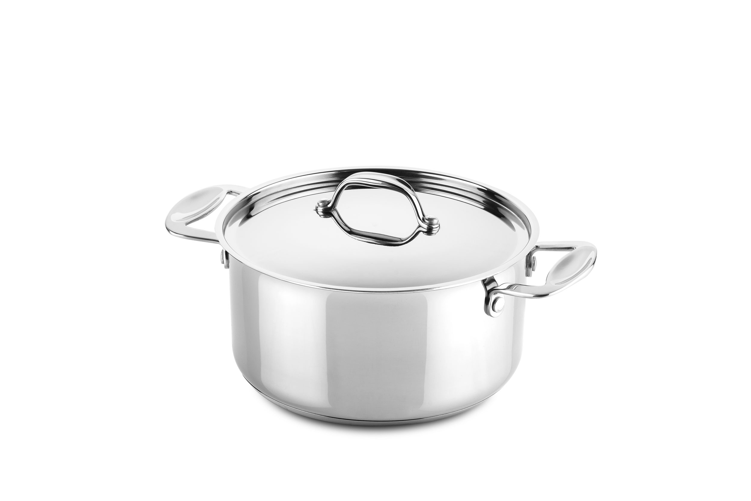 Mepra Casserole 2 handles 22 cm Glamour Stone Stainless Steel