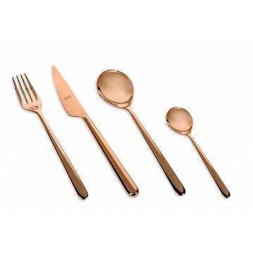 Mepra 24-delige bestekset Firenze Oro Ice Goud Mepra 24-delige bestekset Firenze Oro Ice Goud