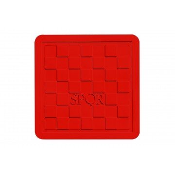 Streetcover 'Rome' 45x45 cm - Rood