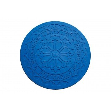 Streetcover 'Londen' rond 17 cm - Blauw