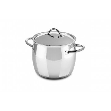 Deep Pot Cm 22 1950 with lid