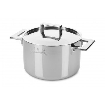 Deep pot CM 24 Attiva with lid