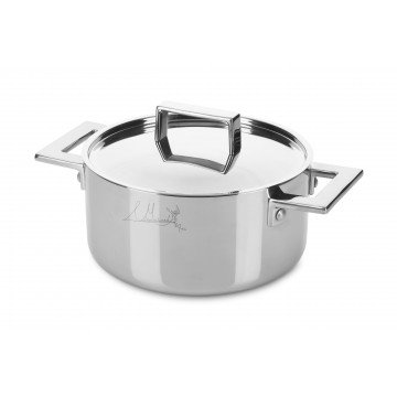 Casserole Cm 24 Attiva with lid