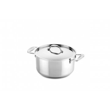 Casserole 2 handles 20 cm Glamour Stone Stainless Steel