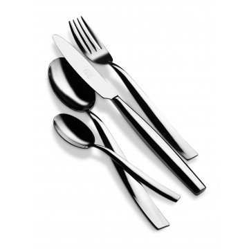 24 pcs set Mediterranea Stainless Steel