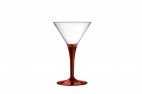 Policarbonato Martini coupe ø 12 cm Garnet (rood)