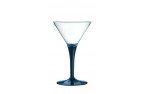 Policarbonato Martini coupe ø 12 cm Zaffiro (blauw)