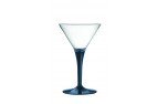 Policarbonato Martini coupe ø 12 cm Zaffiro (blauw)